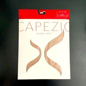 Capezio stirrup tight s/m light nude beige small medium tights NIB #1961 caramel
